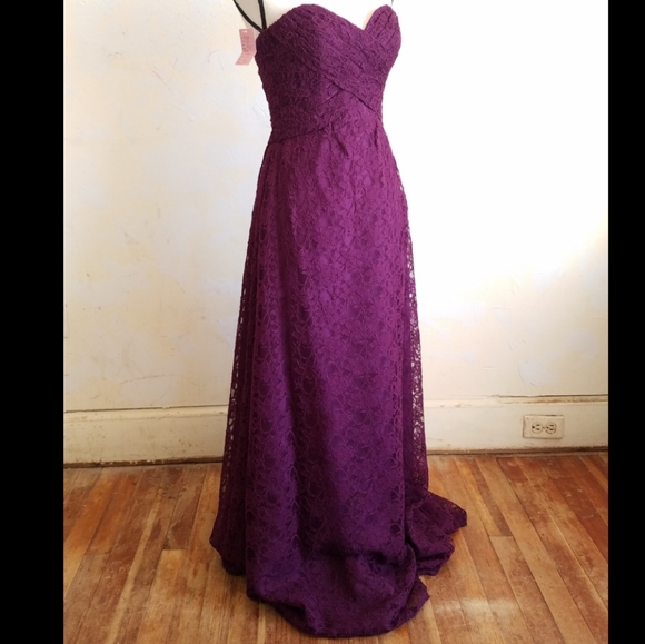 Mori Lee Dresses & Skirts - Mori Lee by Madeline Gardner Purple Dress Size 12